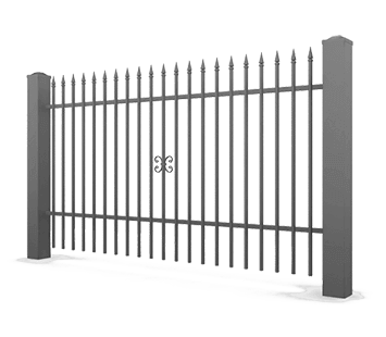 Adding charm to your garden with a decorative aluminum fence