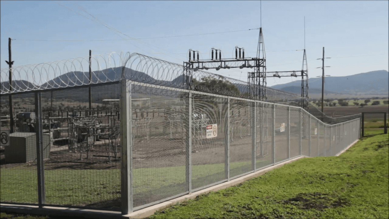 Anti-throwing fence: deterring unauthorized access