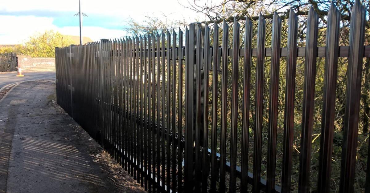 Commercial ornamental fences for secure and visually appealing properties